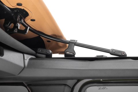 Rugged Ridge 20-25 Jeep Gladiator Voyager Fastback Frameless Soft Top - Tan thumbnail 2
