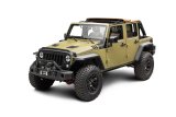 Rugged Ridge 07-18 Jeep Wrangler JKU 4dr Voyager Fastback Frameless Soft Top - Tan thumbnail 3