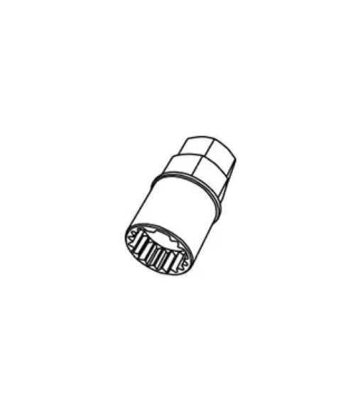 Project Kics Spare Lock Key for Leggdura Racing Shell Type Lock Lugs (num 1121) thumbnail 1