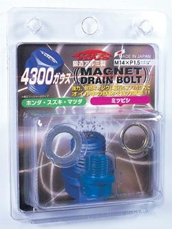 Project Kics Toyota/Daihatsu/Nissan Red Magnetic Drain Bolt - M12X1.25 thumbnail 3