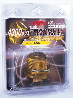 Project Kics Toyota/Daihatsu/Nissan Red Magnetic Drain Bolt - M12X1.25 thumbnail 4