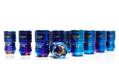 Project Kics 12x1.50 Monolith T1/06 Lug Nut Set - IP Blue (20 Pcs) thumbnail 2