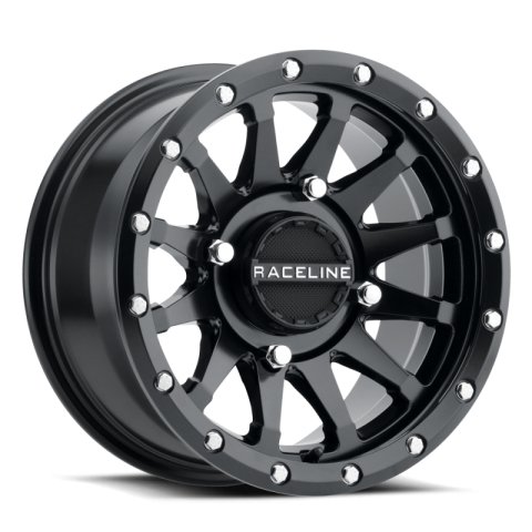 Raceline A95B Trophy 14x7in / 4x137 BP / 10mm Offset / 110.18mm Bore - Satin Black Wheel