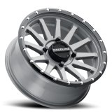 Raceline A95SG Trophy 15x7in / 4x137 BP / 10mm Offset / 110.18mm Bore - Grey & Black Lip Wheel thumbnail 4