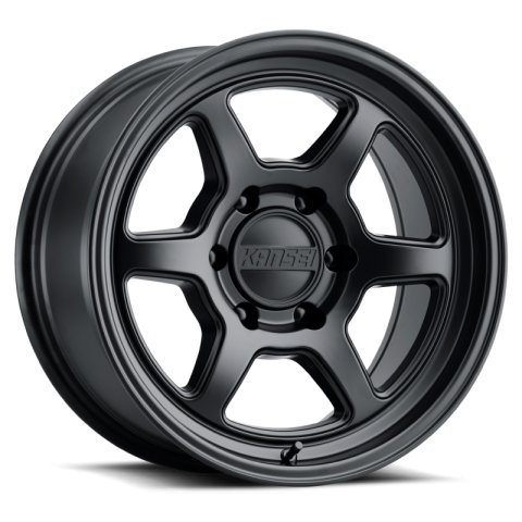 Kansei K14MB Roku 17x8.5in / 6x139.7 BP / -10mm Offset / 106.1mm Bore - Matte Black