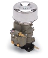 Edelbrock Air Cleaner 94 Series Round Steel Top 4 65In Dia X 3 125In 2 63In ID Raised Base Chrome thumbnail 6