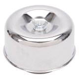 Edelbrock Air Cleaner 94 Series Round Steel Top 4 65In Dia X 3 125In 2 63In ID Raised Base Chrome thumbnail 8