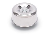 Edelbrock Air Cleaner 94 Series Round Steel Top 4 65In Dia X 3 125In 2 63In ID Raised Base Chrome thumbnail 9