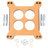 Edelbrock Spacer Carburetor 1/2In Wood Fiber Laminate Four-Hole thumbnail 2