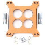Edelbrock Spacer Carburetor 1/2In Wood Fiber Laminate Four-Hole thumbnail 3