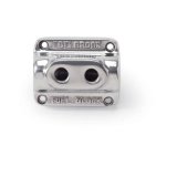 Edelbrock Polished Fuel Block Dual Carb thumbnail 1