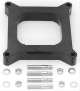 Edelbrock Carb Spacer 1-Inch 1-Hole thumbnail 2