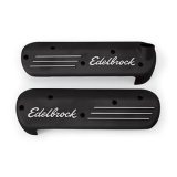 Edelbrock Coil Cover GM Gen 3 LS1 Black Coated thumbnail 1