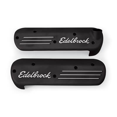 Edelbrock Coil Cover GM Gen 3 LS1 Black Coated