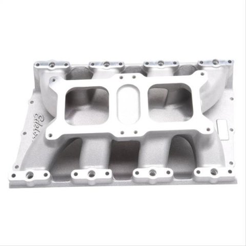 Edelbrock Intake Manifold Chrysler Gen II 426-572 Hemi Dual Quad Single Plane for EFI thumbnail 4