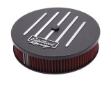 Edelbrock Air Cleaner Racing Series Round Aluminum Top Cloth Element 14In Dia X 3 125In Dropped Base thumbnail 6