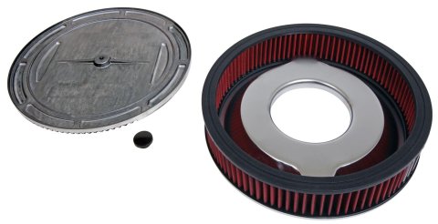 Edelbrock Air Cleaner Elite II 14In Diameter w/ 3In Element Standard Height Polished thumbnail 3