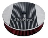 Edelbrock Air Cleaner Elite II 14In Diameter w/ 3In Element Polished thumbnail 1