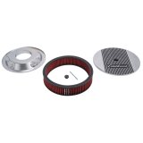 Edelbrock Air Cleaner Elite II 14In Diameter w/ 3In Element Polished thumbnail 7