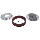 Edelbrock Air Cleaner Elite II 14In Diameter w/ 3In Element Polished thumbnail 9