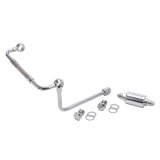 Edelbrock Dual Feed Line/Thunder Series Carb w/ Polished Fuel Filter thumbnail 4