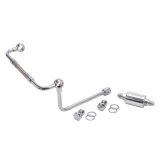 Edelbrock Dual Feed Line/Thunder Series Carb w/ Polished Fuel Filter thumbnail 5