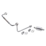 Edelbrock Dual Feed Line/Thunder Series Carb w/ Polished Fuel Filter thumbnail 6