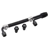 Edelbrock Dual Quad Fuel Line Kit In Clr/Blk Finish thumbnail 2