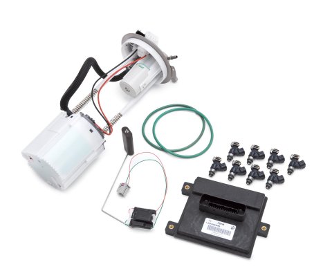 Edelbrock Supercharger Supplemental Fuel Pump Kit GM Truck07-09 6 0L/6 2L Non-Flex Fuel