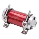 Edelbrock Fuel Pump Electric Quiet-Flo EFI 80 GPH -10 In -10 Out Red/Clear thumbnail 4