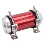 Edelbrock Fuel Pump Electric Quiet-Flo EFI 80 GPH -10 In -10 Out Red/Clear thumbnail 6