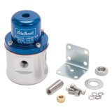 Edelbrock Fuel Pressure Regulator Carbureted 160 GPH 5-10 PSI 3/8In In/Out 3/8In Return Blue/Clear thumbnail 4