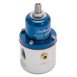 Edelbrock Fuel Pressure Regulator Carbureted 160 GPH 5-10 PSI 3/8In In/Out 3/8In Return Blue/Clear thumbnail 7