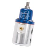 Edelbrock Fuel Pressure Regulator Carbureted 160 GPH 5-10 PSI 3/8In In/Out Returnless Blue/Clear thumbnail 9