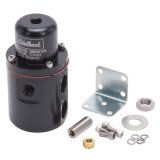 Edelbrock Fuel Pressure Regulator Carbureted 160 GPH 5-10 PSI 3/8In In/Out Returnless Black thumbnail 5