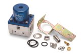 Edelbrock Fuel Pressure Regulator EFI 180 GPH 35-90 PSI -10In/Out -6 Return Blue/Clear thumbnail 1