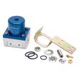 Edelbrock Fuel Pressure Regulator EFI 180 GPH 35-90 PSI -6 In/Out -6 Return Blue/Clear thumbnail 4