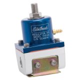 Edelbrock Fuel Pressure Regulator EFI 180 GPH 35-90 PSI -6 In/Out -6 Return Blue/Clear thumbnail 6