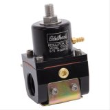 Edelbrock Fuel Pressure Regulator EFI 180 GPH 35-90 PSI -10In/Out -6 Return Black thumbnail 2