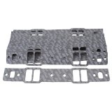 Edelbrock Gasket Kit Intake Manifold SBC 2814 for GM Cast Iron Bowtie Vortec Package of 10 thumbnail 2