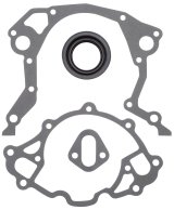 Edelbrock Timing Cover Gasket And Oil Seal Kit for SB Ford thumbnail 2