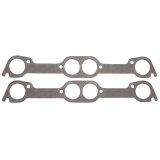 Edelbrock Exhaust Gasket Set (2) Pontiac 389-455 thumbnail 2