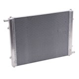 Edelbrock Heat Exchanger Single Pass Single Row 31 000 Btu/Hr 22In W X 16 5In H X 1 5In D Black thumbnail 5