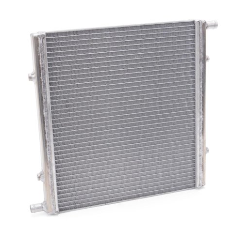 Edelbrock Heat Exchanger Single Pass Single Row 22 000 Btu/Hr 16In W X 16In H X 1 5In D Silver
