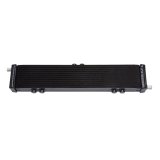 Edelbrock Heat Exchanger Single Pass Dual Row 22 000 Btu/Hr 26 5In W X 5In H X 2 62In D Black thumbnail 3