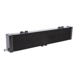 Edelbrock Heat Exchanger Single Pass Dual Row 22 000 Btu/Hr 26 5In W X 5In H X 2 62In D Black thumbnail 6