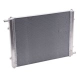Edelbrock Heat Exchanger Dual Pass Single Row 55 000 Btu/Hr 34In W X 14In H X 2 25In D Black thumbnail 5