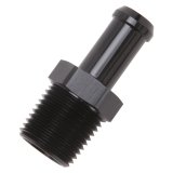 Edelbrock Hose End Straight 1/2In NPT to 1/2In Barb Black Anodize thumbnail 5