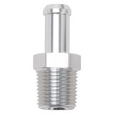 Edelbrock Hose End Straight 1/2In NPT to 1/2In Barb Clear Anodize thumbnail 4