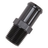 Edelbrock Hose End Straight 1/2In NPT to 3/4In Barb Black Anodize thumbnail 5